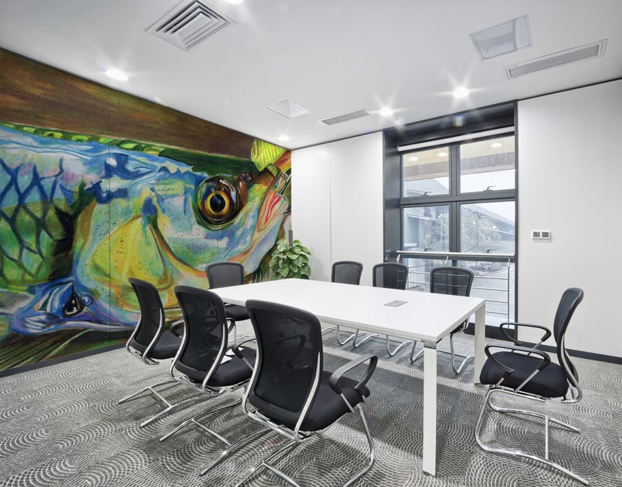 On The Hook II Wall Printing