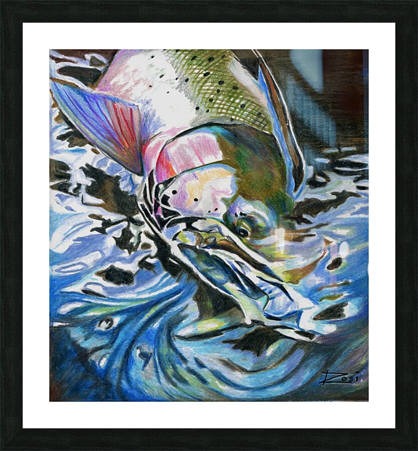 On the Loose Picture Frame print