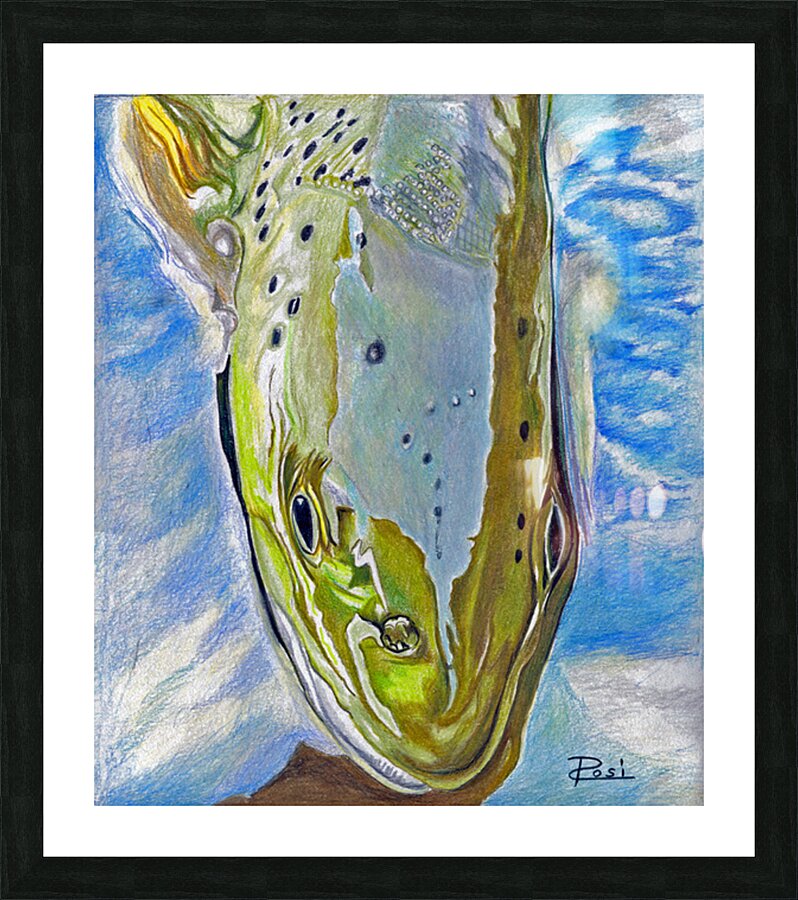 Number  239 Picture Frame print