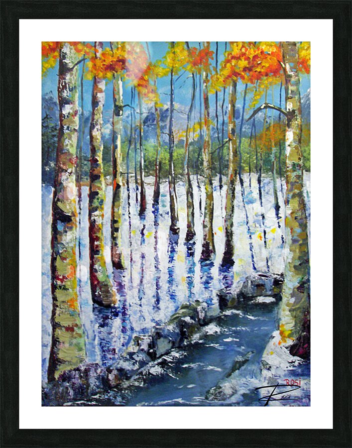 Rocky Creek Picture Frame print