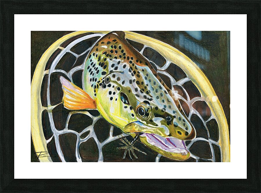 In The Net II Picture Frame print