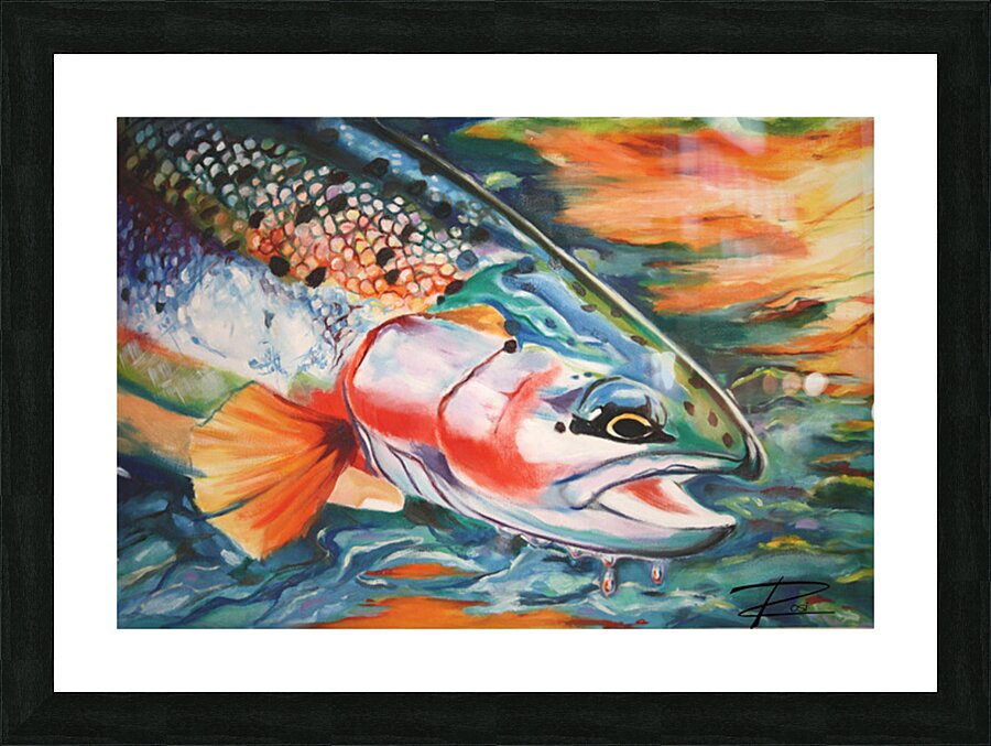 Release Picture Frame print