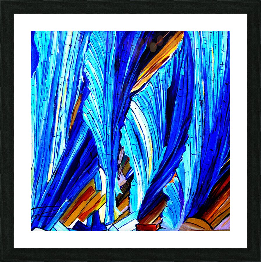 Feeling Blue Impression et Cadre photo