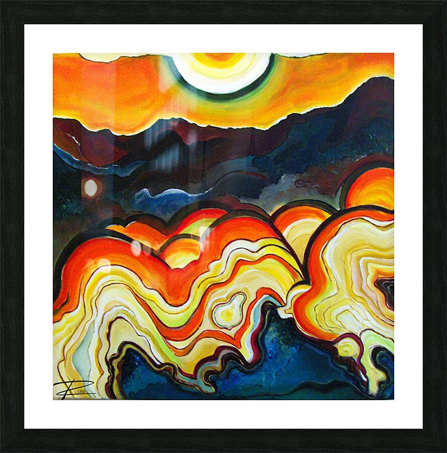 Late Afternoon Picture Frame print