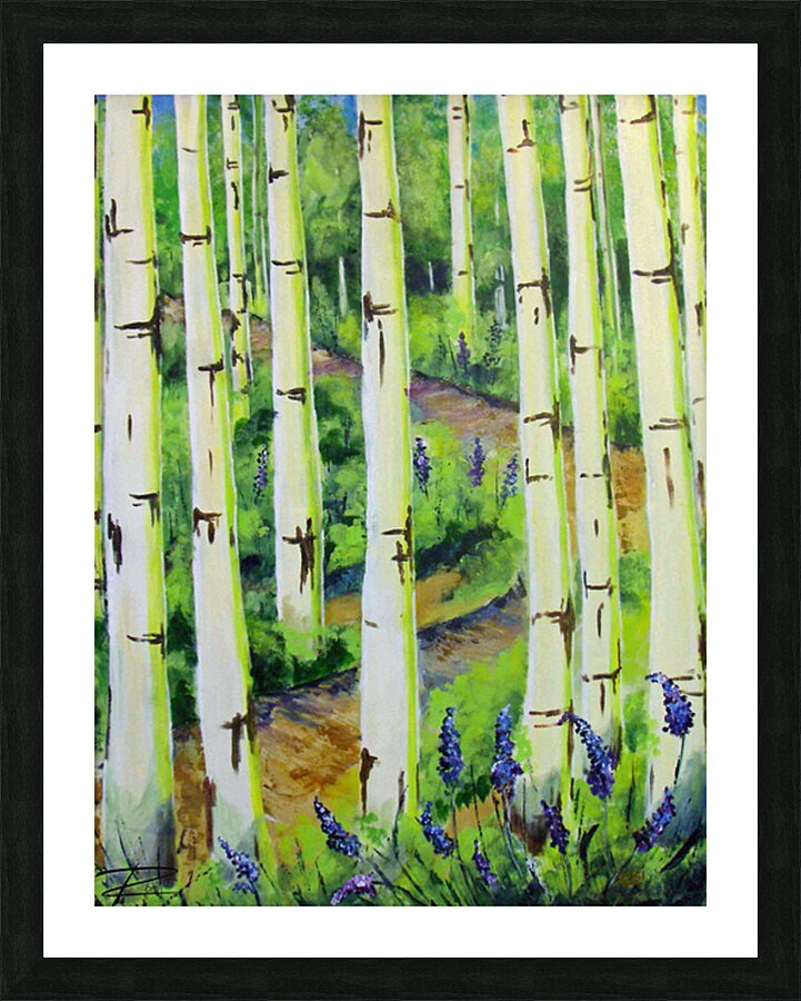 Aspens 1 Picture Frame print
