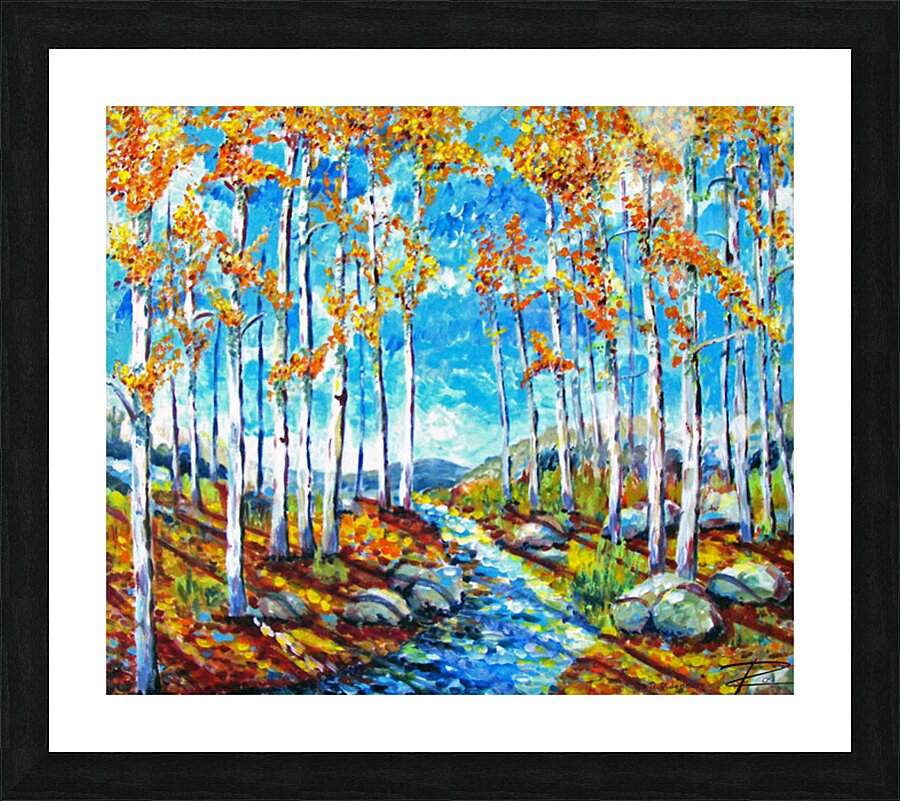 Aspens 2 Impression et Cadre photo