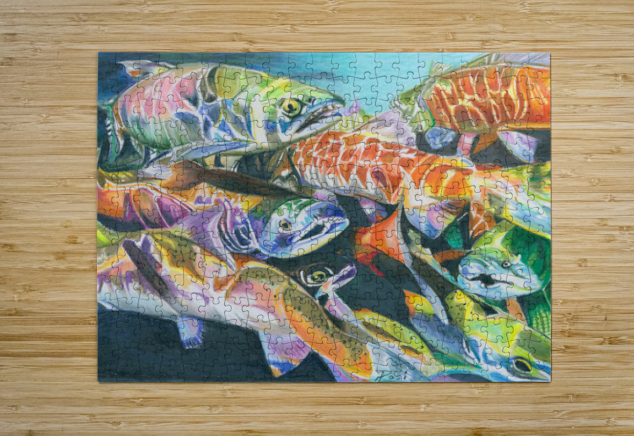 Swarmed Rosi Oldenburg Puzzle printing