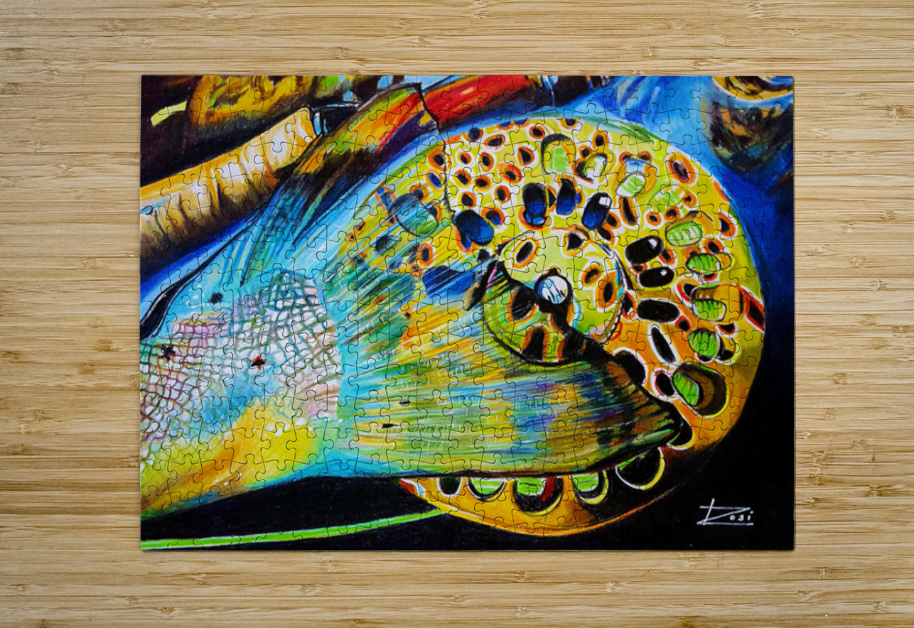 Tail Over Reel Rosi Oldenburg Puzzle printing