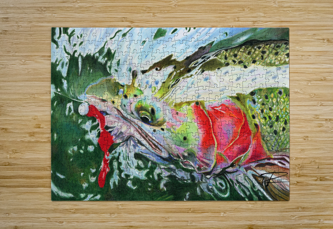 Scarlett O Steelhead Rosi Oldenburg Puzzle printing
