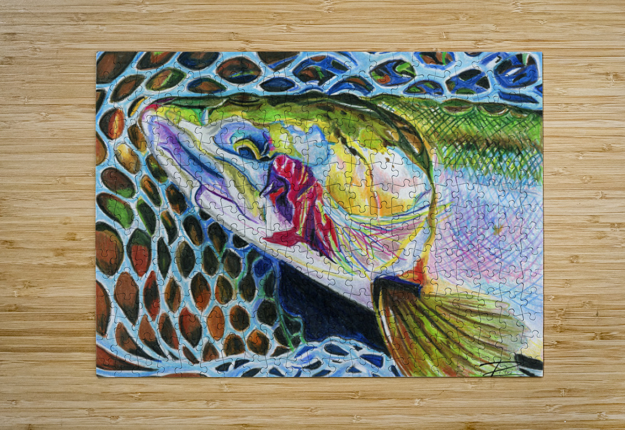 Dolly Varden III Rosi Oldenburg Puzzle printing