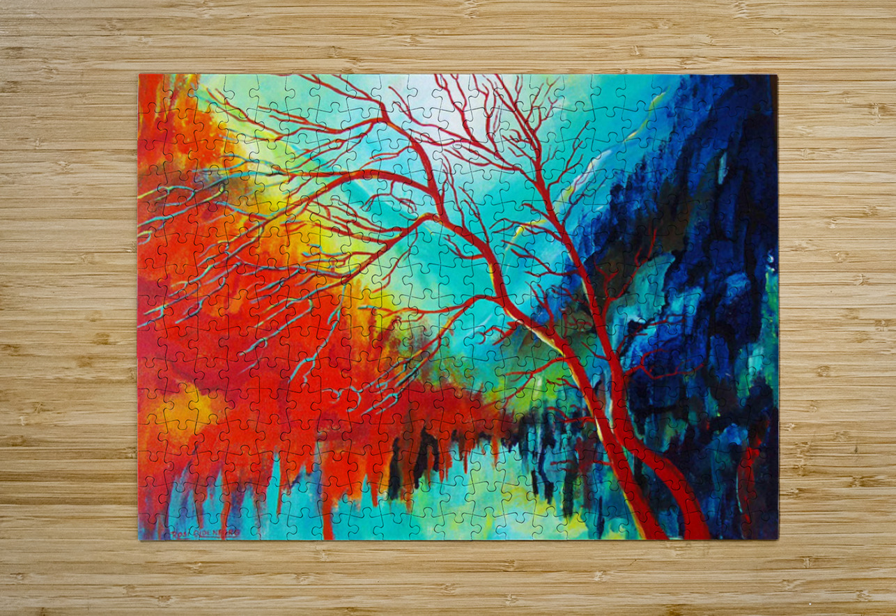 The Red Tree Rosi Oldenburg Puzzle printing