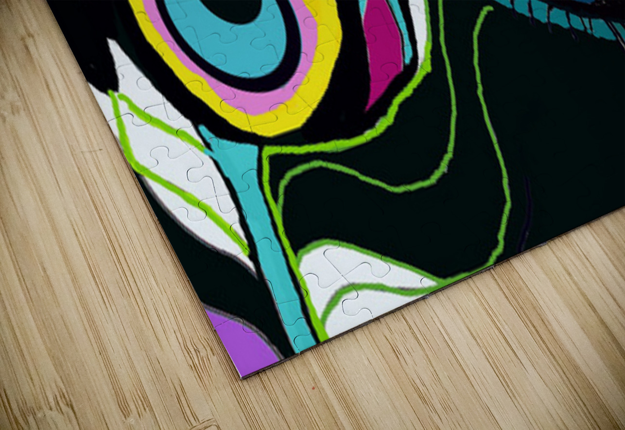 Crazy Peacock Rosi Oldenburg Puzzle