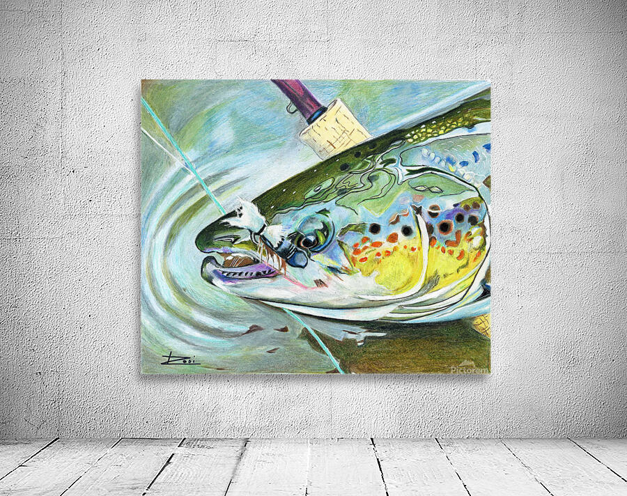 Atlantic Salmon Dry Fly Wall Preview