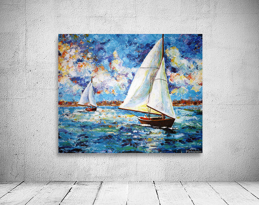 Sailboat Wall Preview