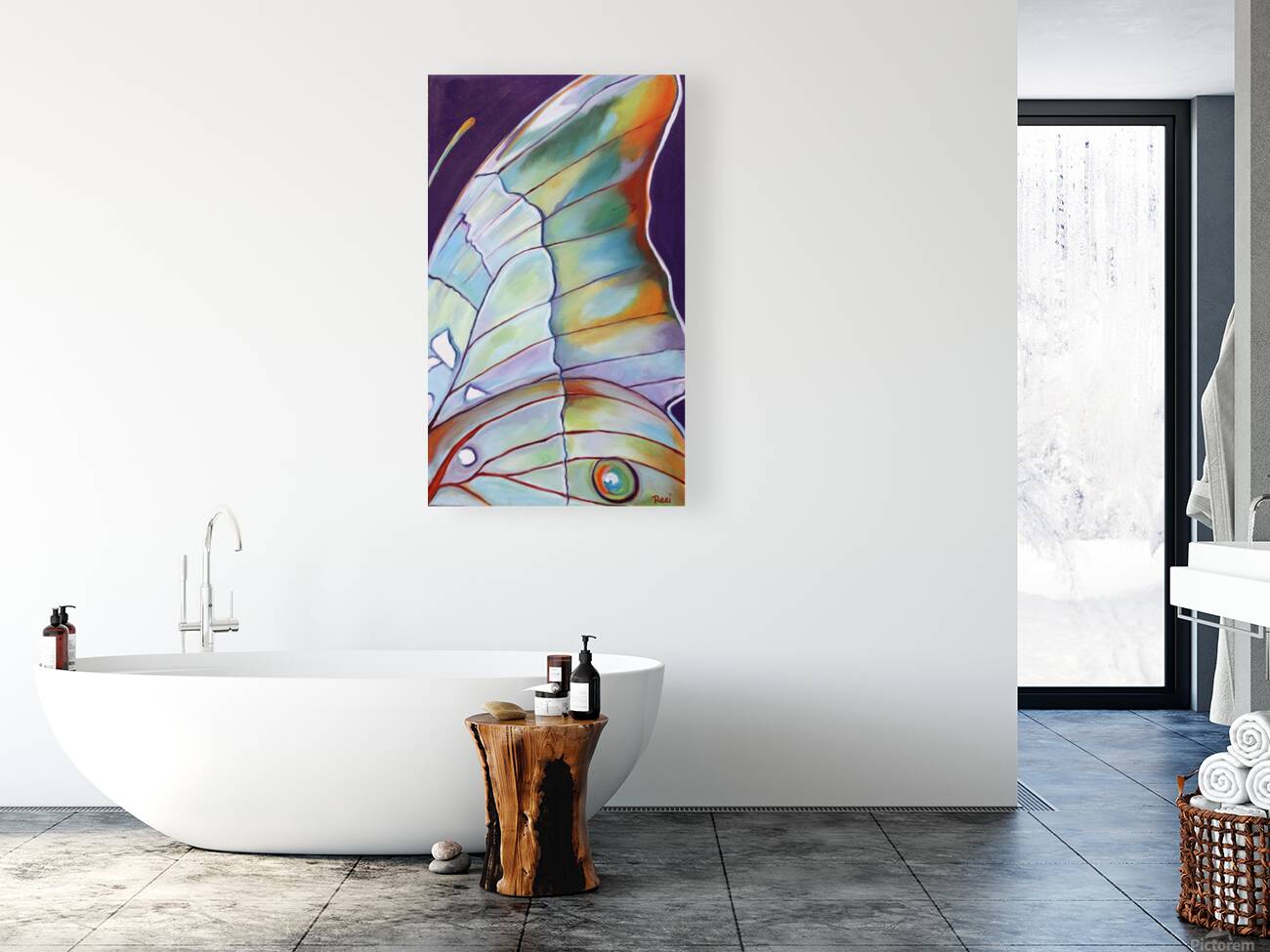 Blue Wing Reproduction