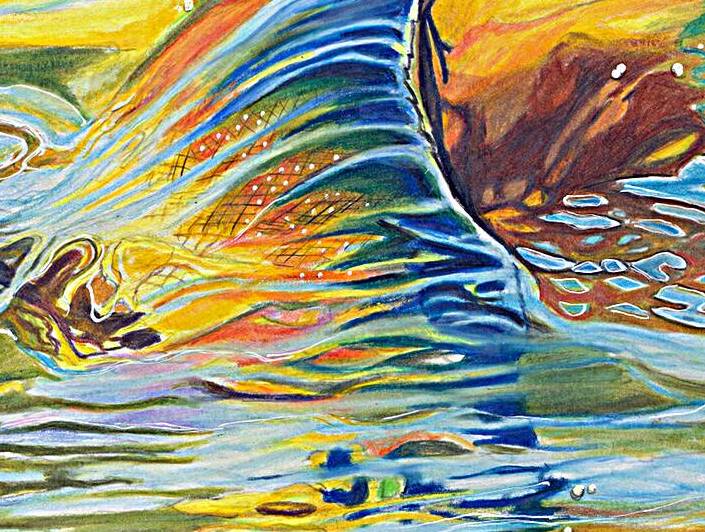 Splash II by Rosi Oldenburg