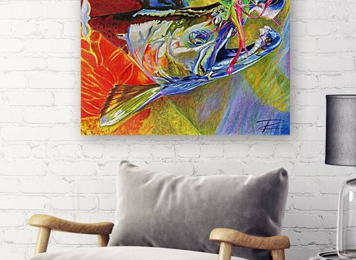 Alaskan Coho by Rosi Oldenburg