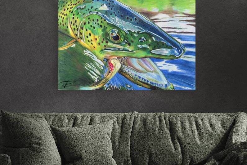 Hooked V  by Rosi Oldenburg