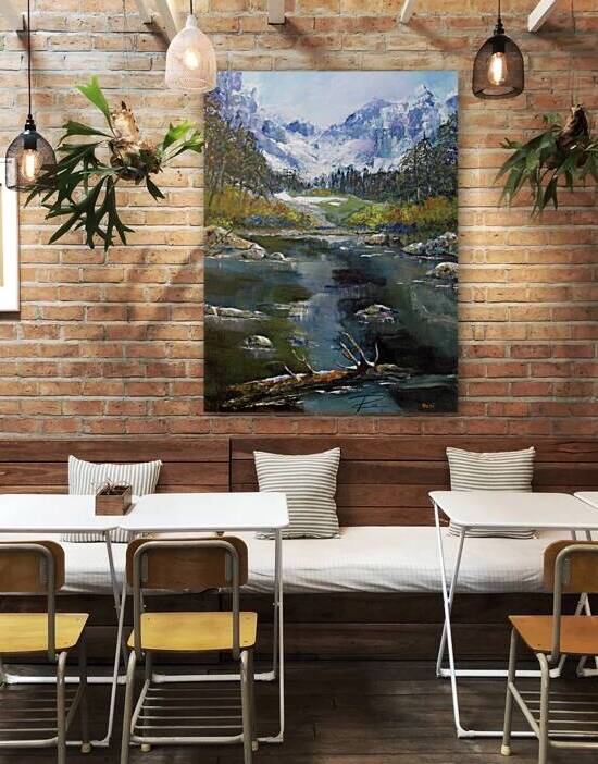 Mountain Vista by Rosi Oldenburg