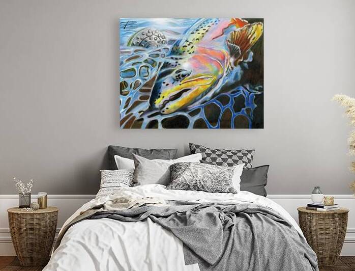 Reel Reflection II by Rosi Oldenburg