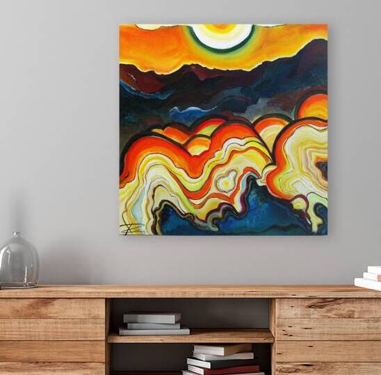 Late Afternoon by Rosi Oldenburg