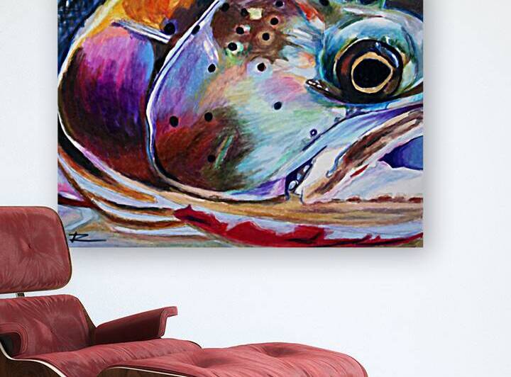 STEELHEAD CLOSEUP  by Rosi Oldenburg