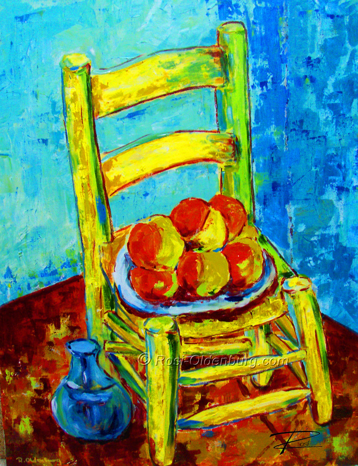 'Van Gogh Chair' by Rosi Oldenburg